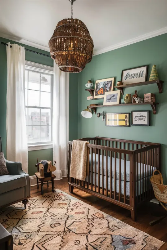 vintage Nursery Room Design Ideas