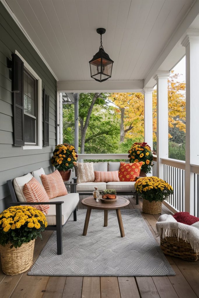 Back Porch Fall Ideas