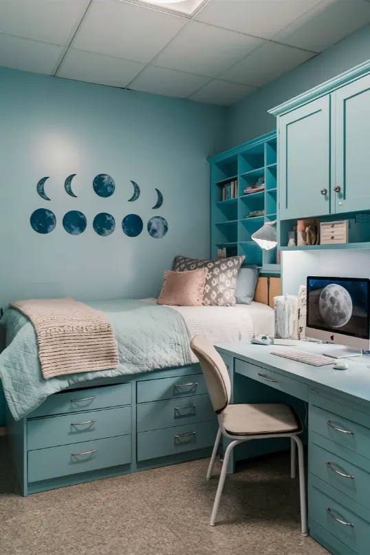 Blue Moon Phase Wall Art