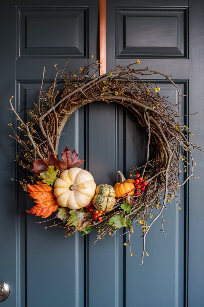 Fall Twig Wreath