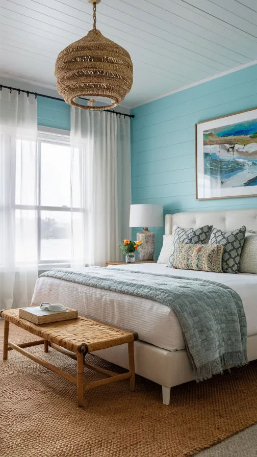 Coastal Bedroom design Ideas