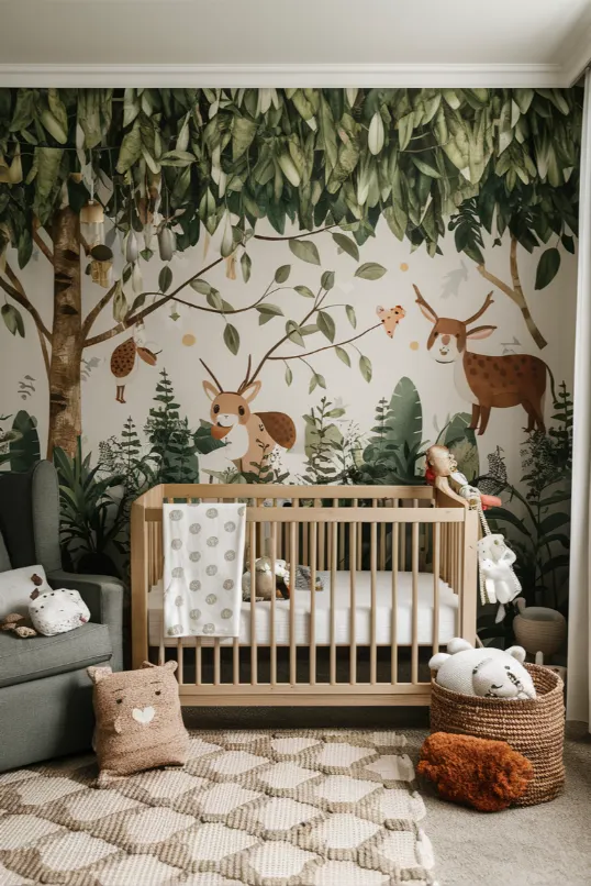 wood Nursery Room Design Ideas