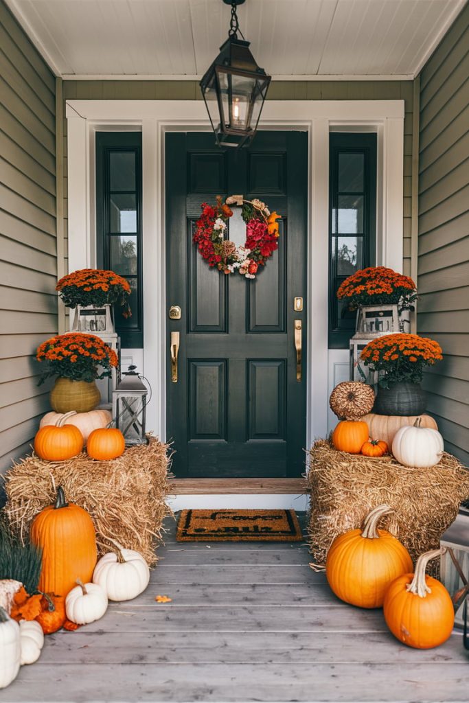 Fall Front Porch Makeover