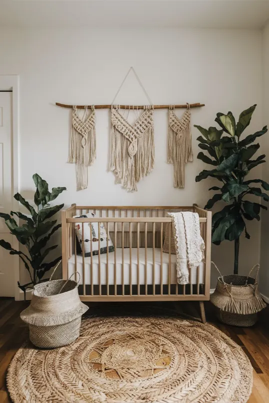 boho Nursery Room Design Ideas