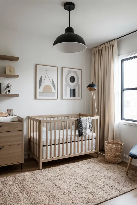 minimalist Nursery Room Design Ideas