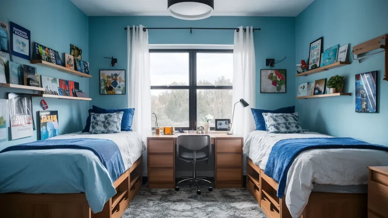 Light Blue Dorm Room Ideas