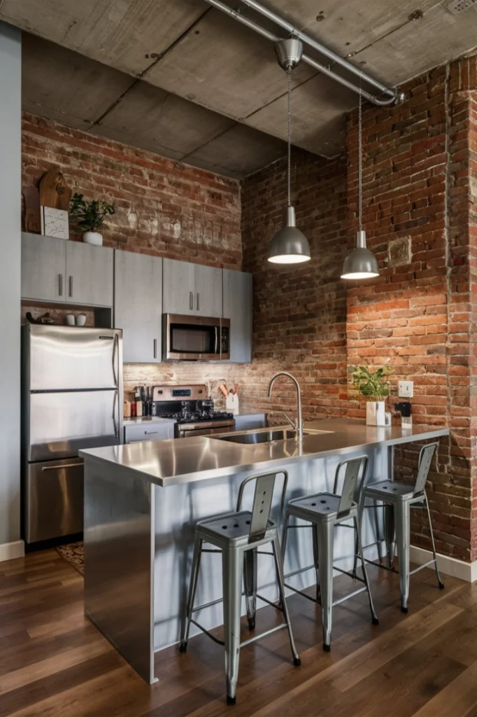 Industrial kitchen style