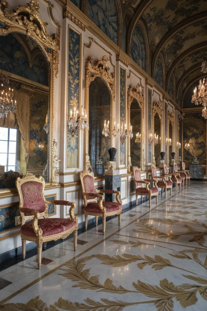 French Hallway, Hallway Ideas, French entryway, French entrance, Parisian hallway