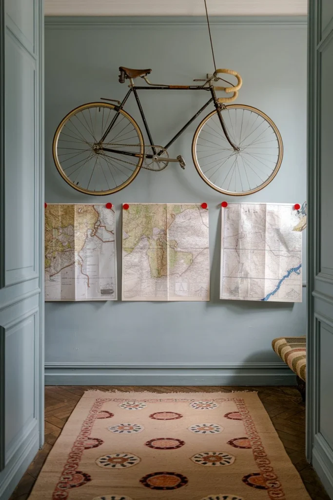 French Hallway, Hallway Ideas, French entryway, French entrance, Parisian hallway