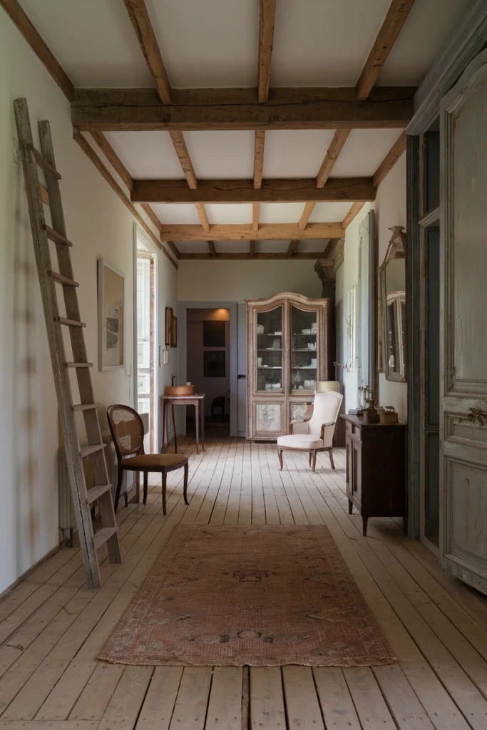 French Hallway, Hallway Ideas, French entryway, French entrance, Parisian hallway