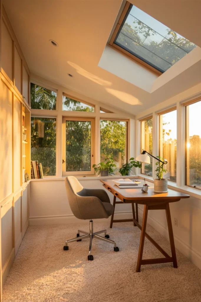 Natural Light Home Office