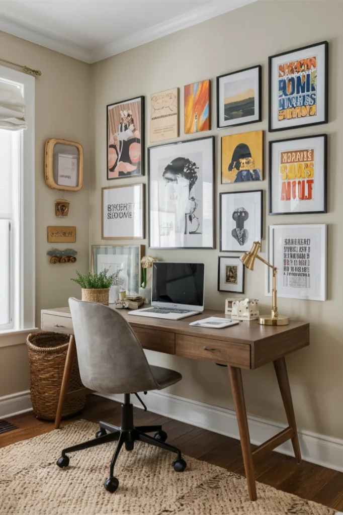 Gallery Wall Home Office