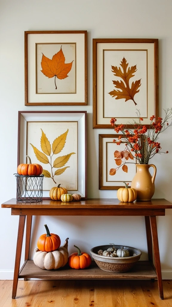 Display Favorite Fall Prints