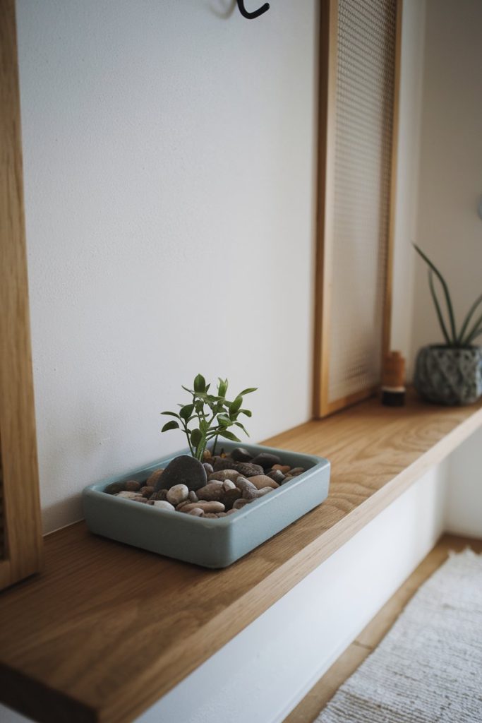 Japandi entryway ideas, japandi decor, minimalist entryway, Scandinavian design, Japanese aesthetics, modern entryway, Scandinavian-Japanese fusion, calming entryway ideas