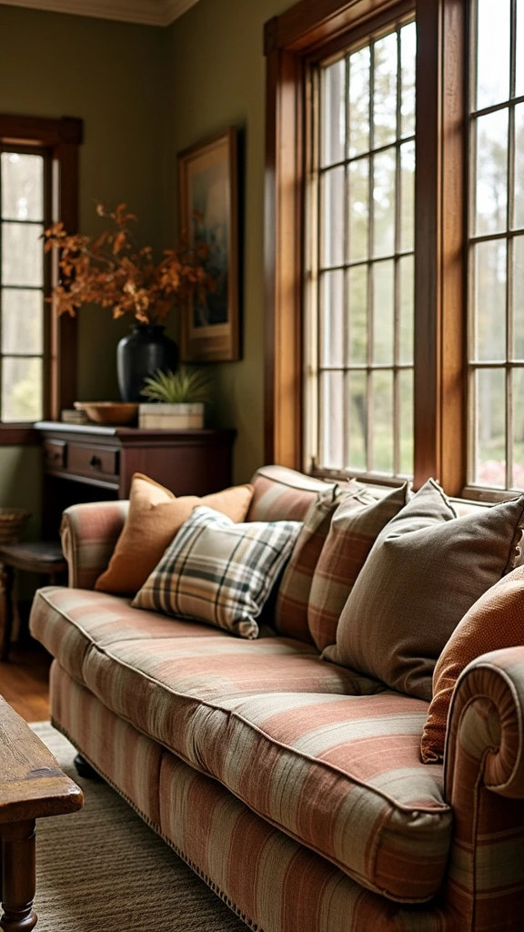 Cushion Seating with Cozy Textures