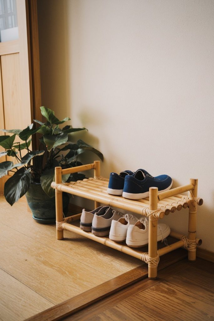 Japandi entryway ideas, japandi decor, minimalist entryway, Scandinavian design, Japanese aesthetics, modern entryway, Scandinavian-Japanese fusion, calming entryway ideas