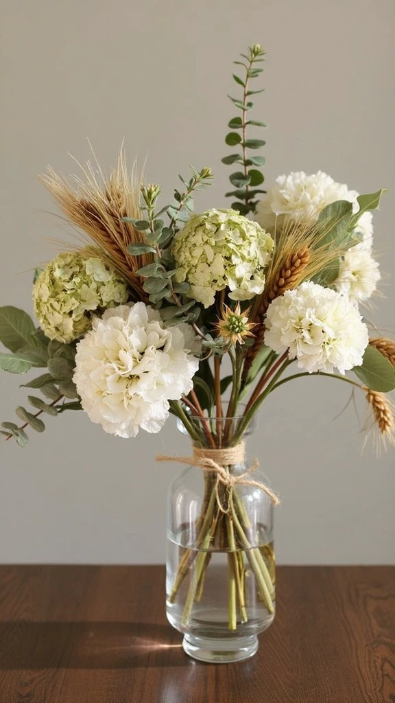 Float Floral Accents in Glass Vessels