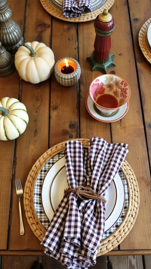 Set the Table with Vintage Textiles