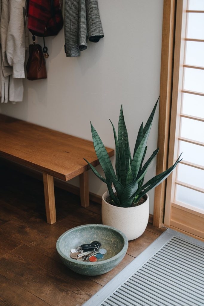 Japandi entryway ideas, japandi decor, minimalist entryway, Scandinavian design, Japanese aesthetics, modern entryway, Scandinavian-Japanese fusion, calming entryway ideas