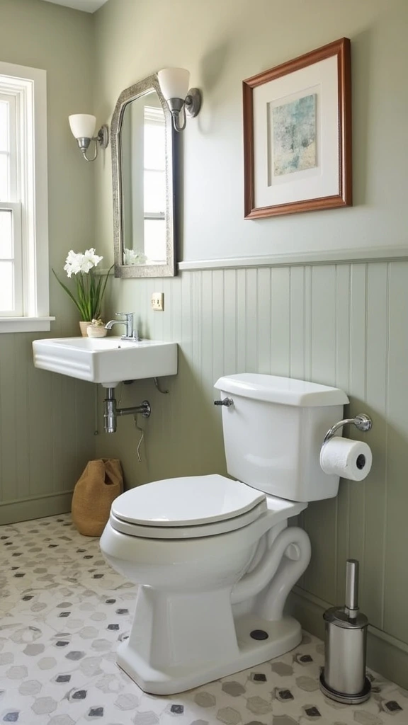 Compact toilet, space-saving, water-efficient, modern bathroom, small footprint, elongated bowl, dual-flush