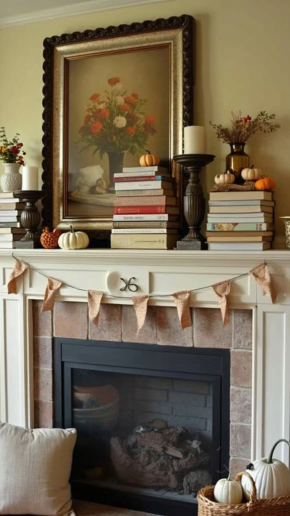 Create an Inspiring Mantel Scene