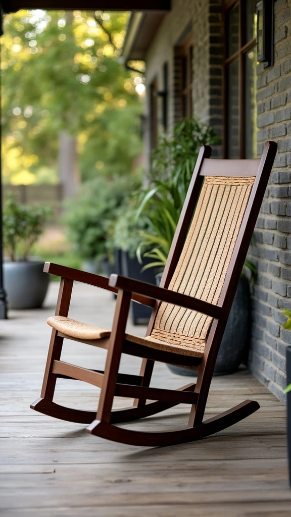 Rocking Chair Relaxation: outdoor rocking chairs, porch gliders, garden rocker, patio motion seating