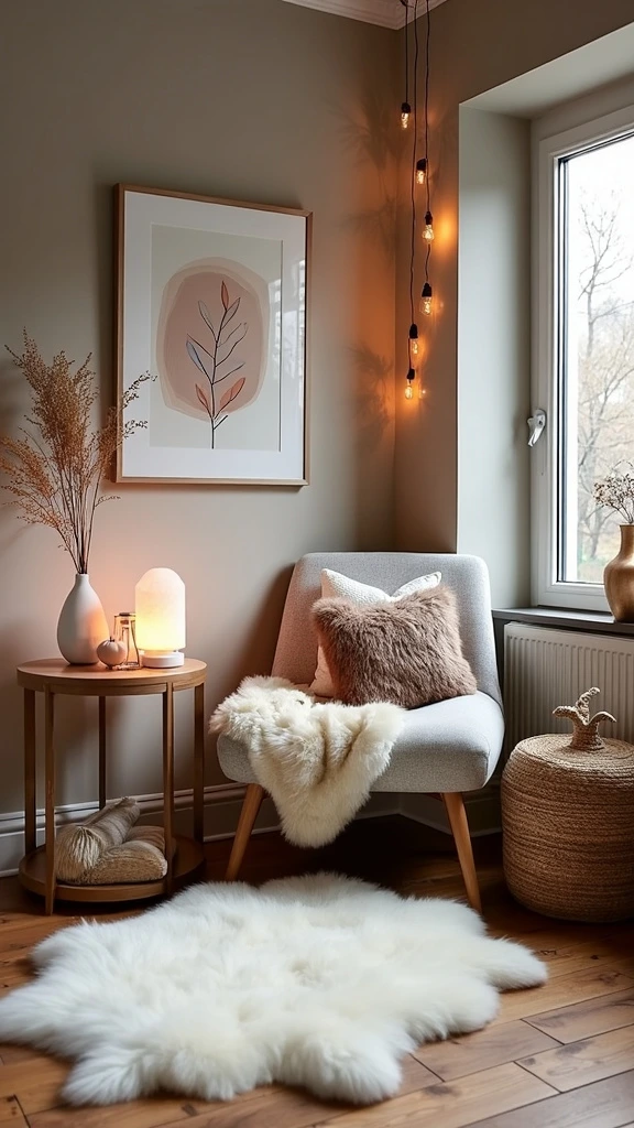 Scandi-Inspired Hygge Corner