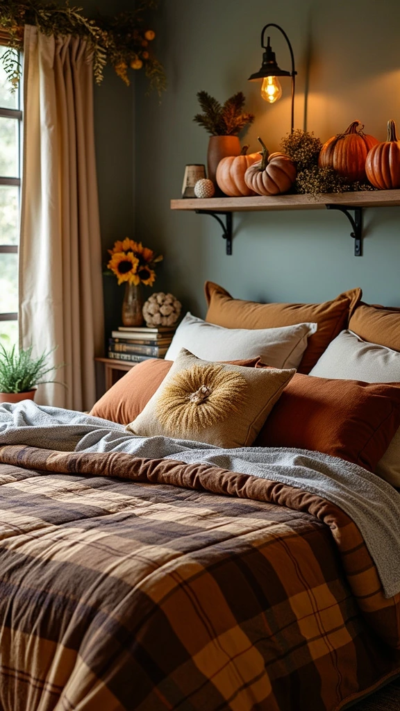 Curl up Under Textured Quilts and Pillows