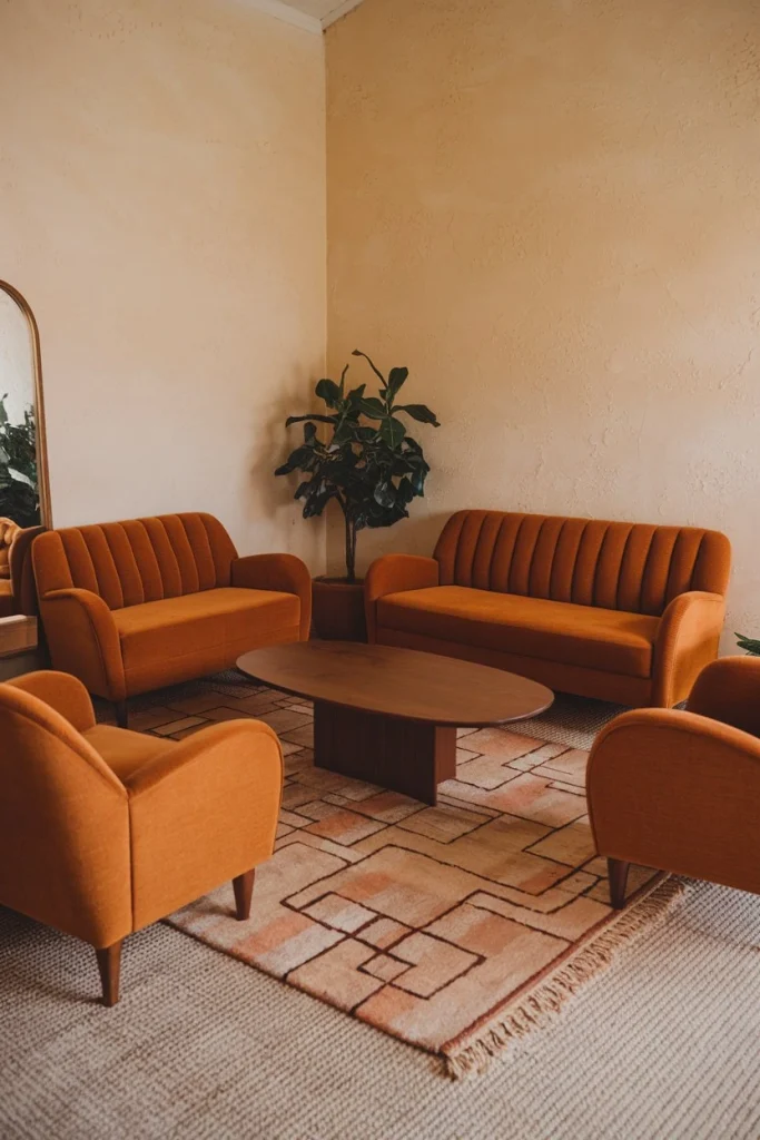 1970s color palette, Burnt Orange