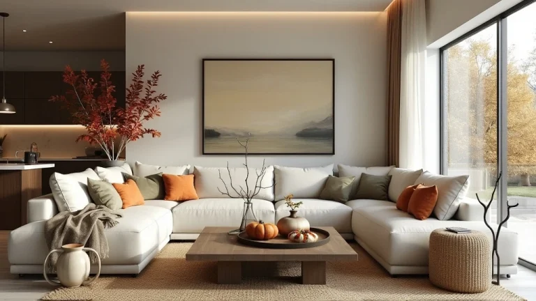 25 Modern Fall Decor Ideas for Living Room