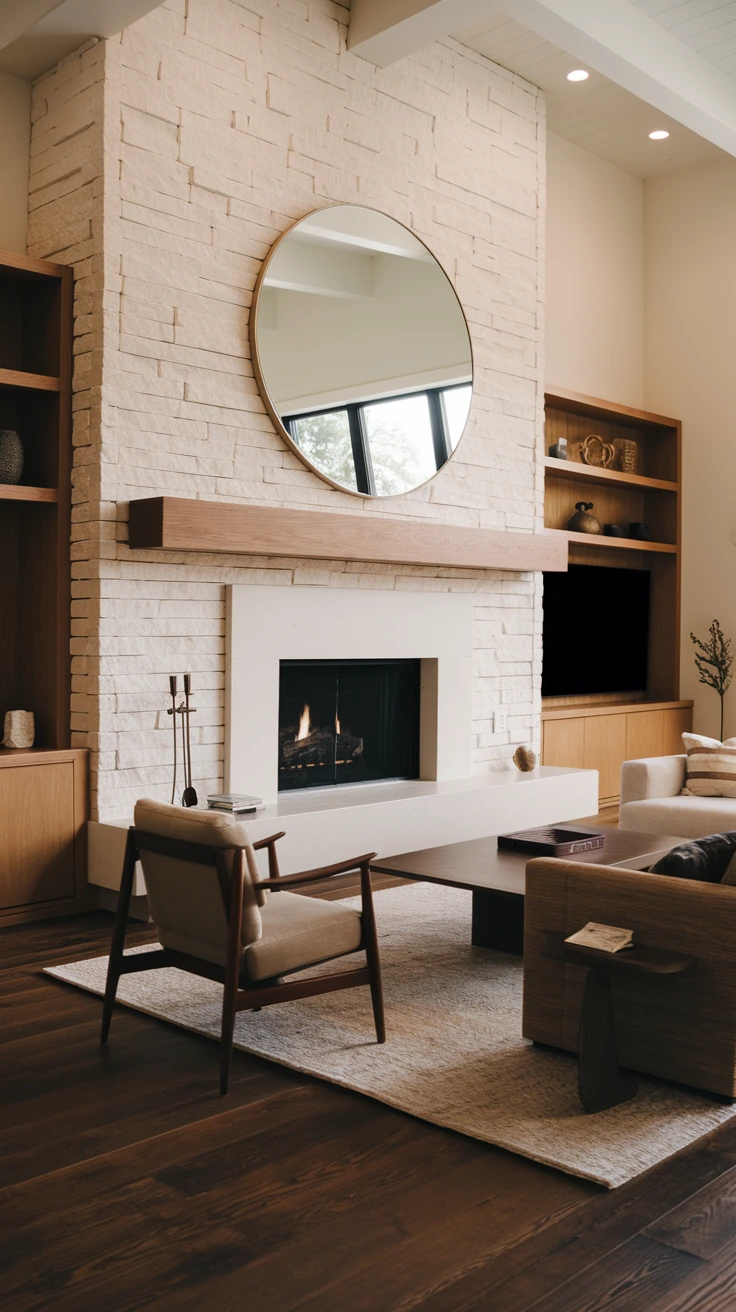 Modern fireplace design minimalist stylish focal point cozy atmosphere inviting space contemporary decor