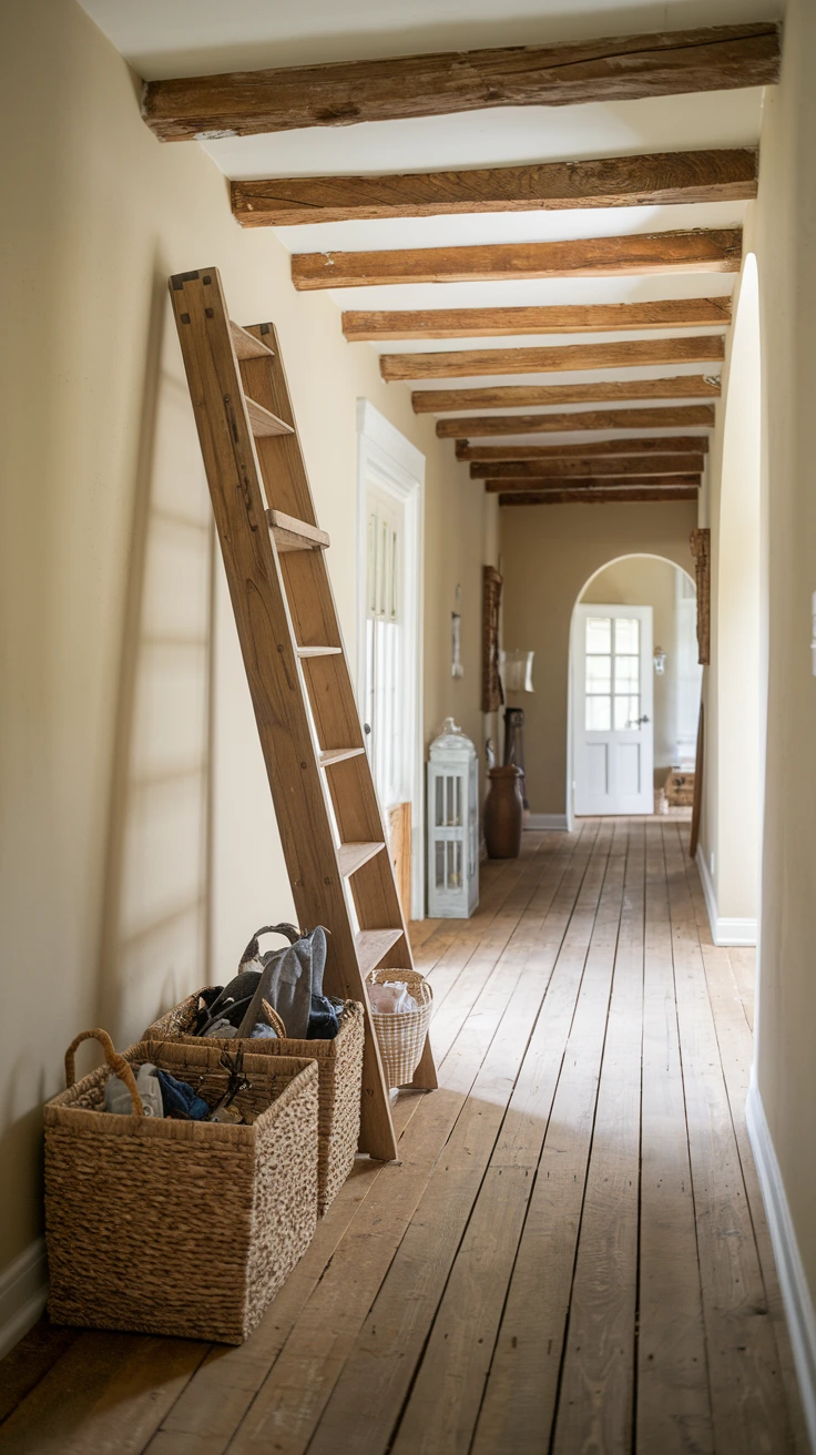 Natural woven baskets, farmhouse storage solutions, rustic organization, texture accents