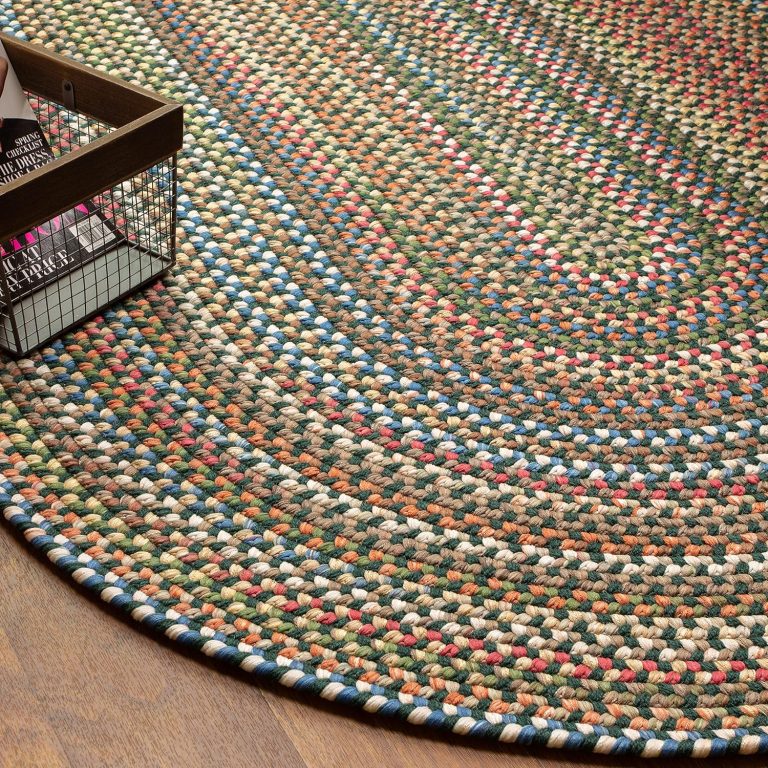 8 by 10 Braided Rugs