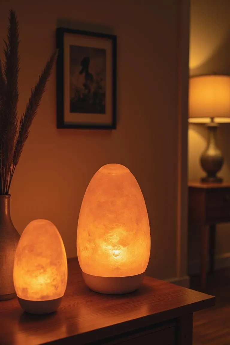 1. Ambient Lighting with Salt Lamps