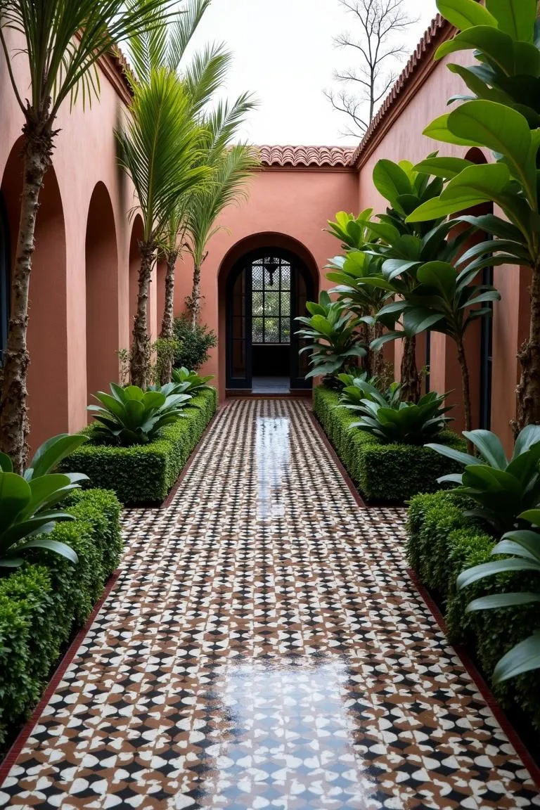 1. Mosaic Tile Pathways