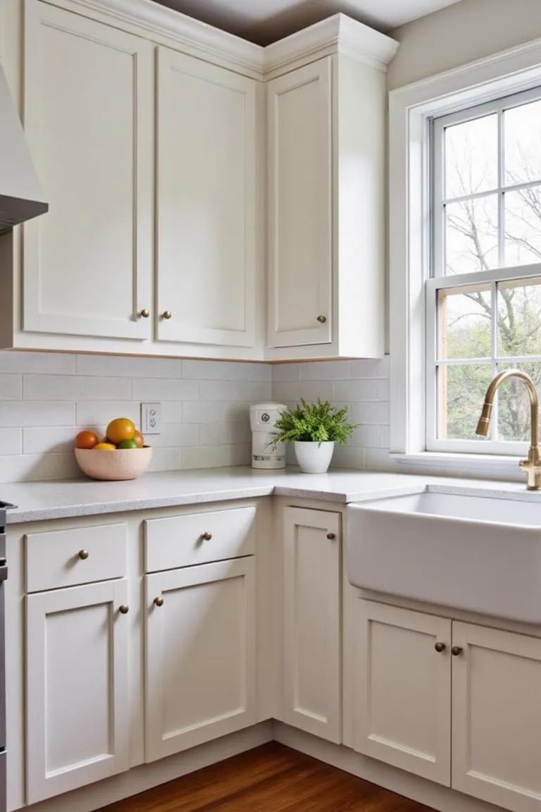 10. Classic White Cabinets