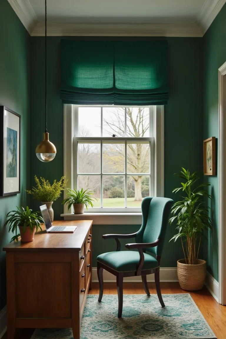 10. Emerald Window Treatments