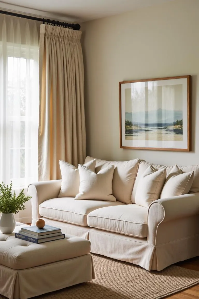 10. Light-Colored Slipcovers