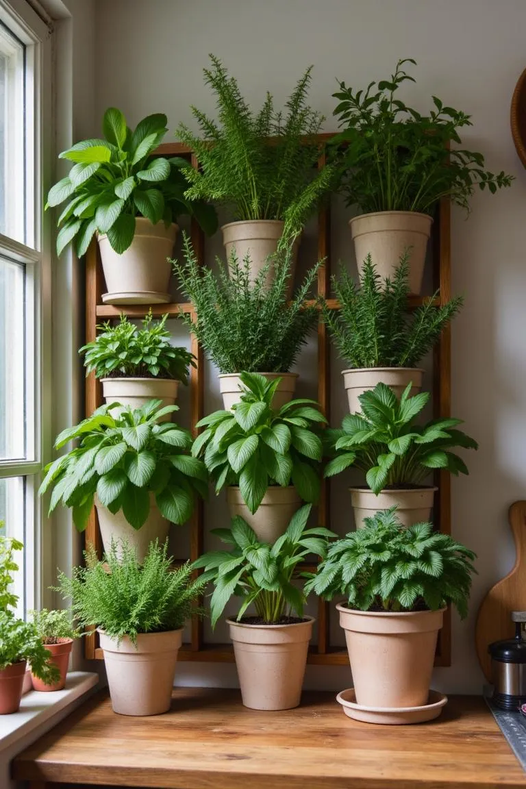 11. Vertical Herb Garden