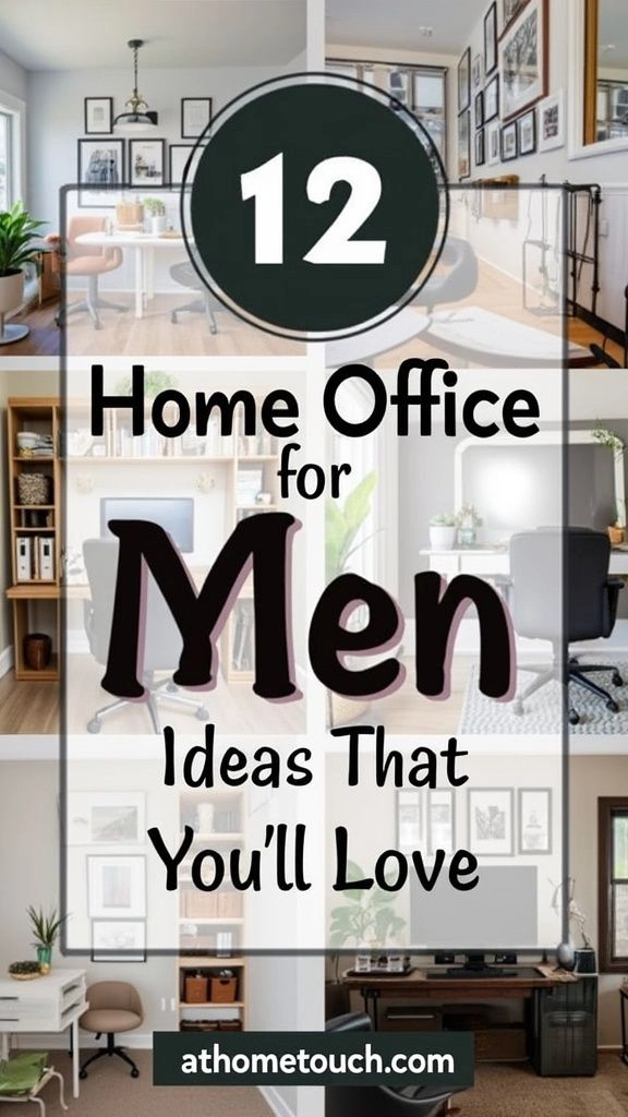 Home Office for Men Ideas
