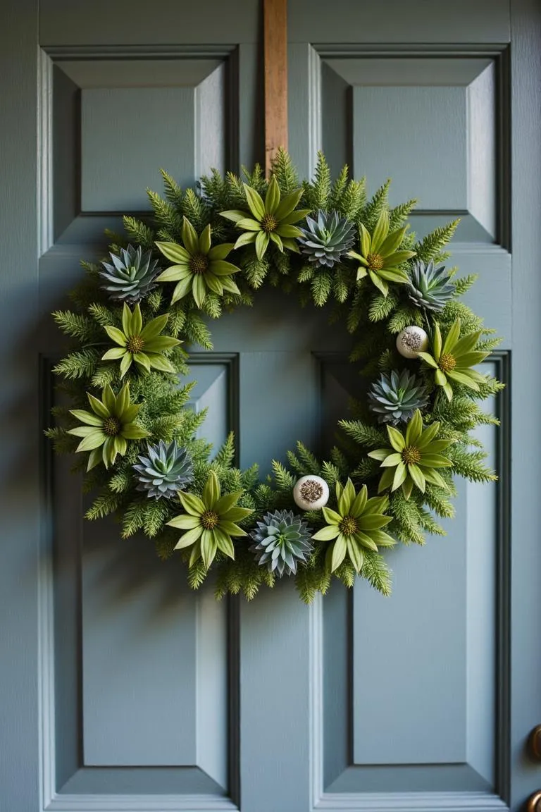 12. Living Air Plant Wreath