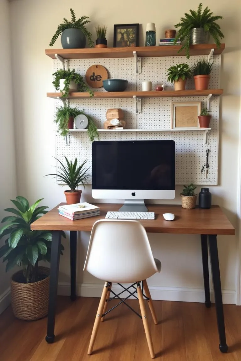 12. Pegboard Organization