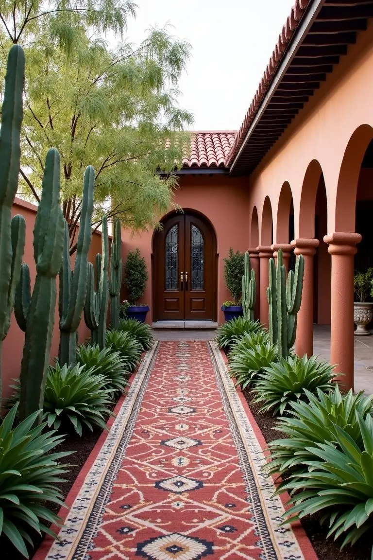 14. Berber Carpet-Inspired Planting