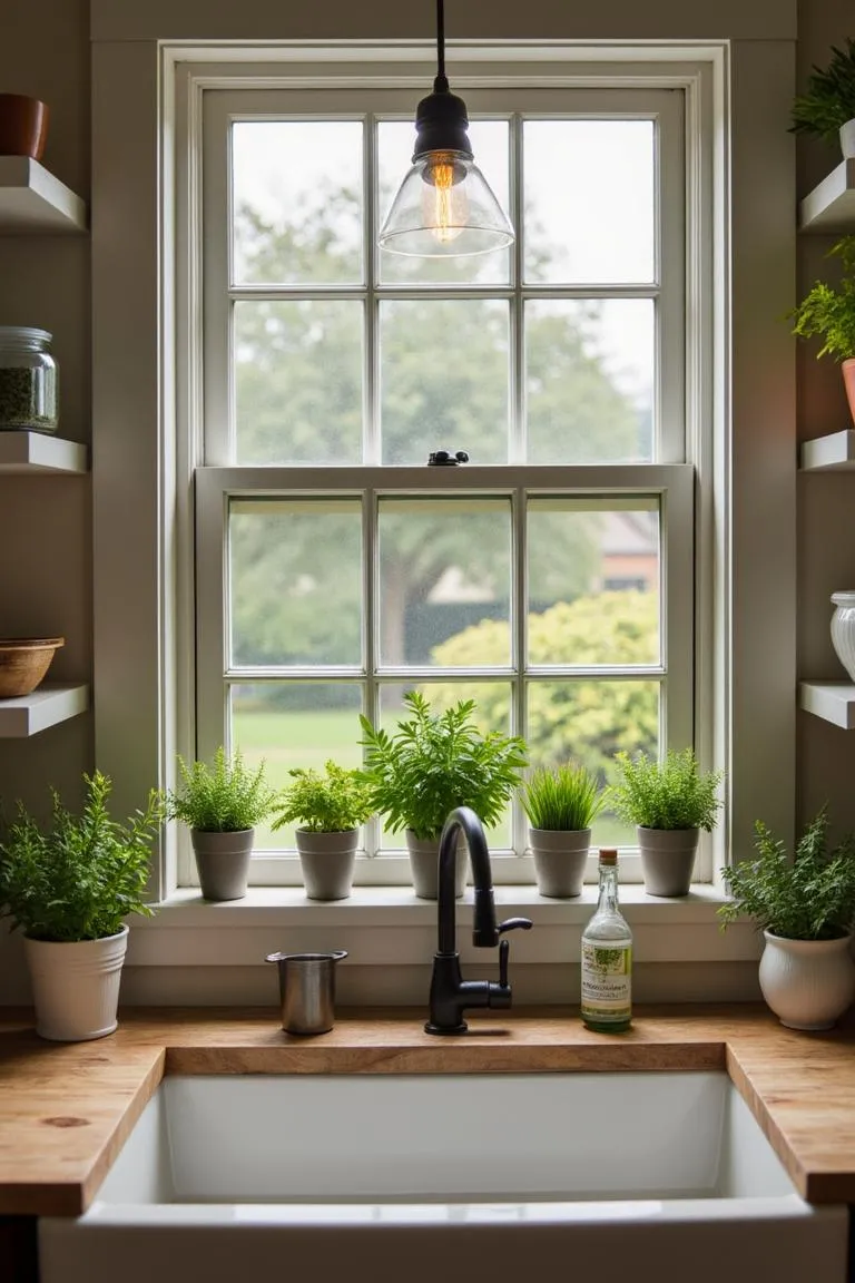 15. Herb Garden Window