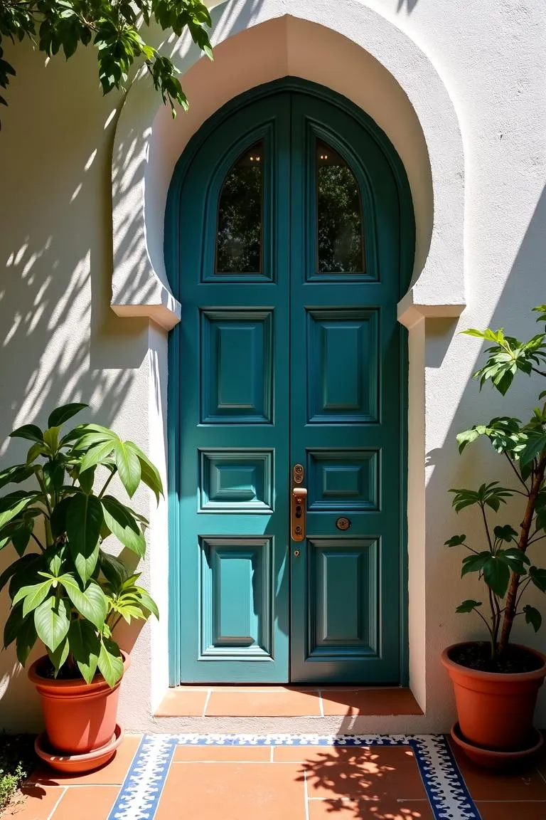 16. Painted Door Features