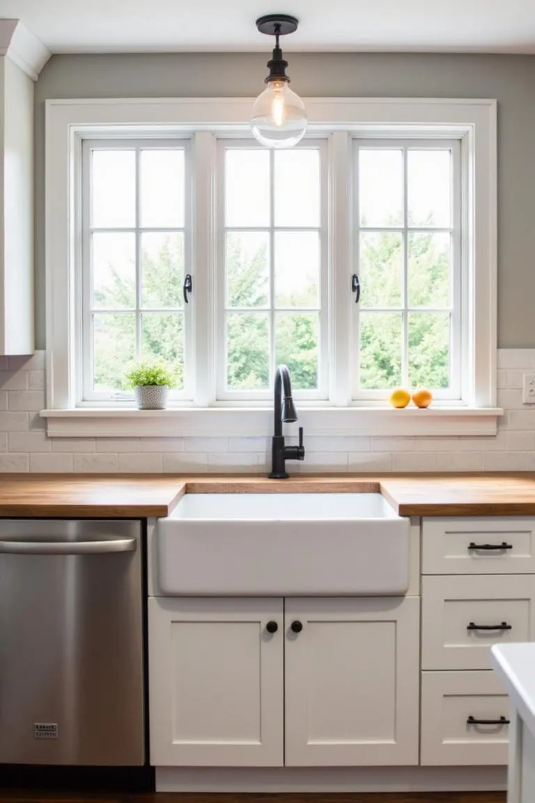 2. Apron-Front Sink