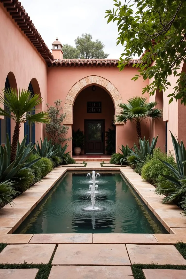 3. Courtyard Water Feature