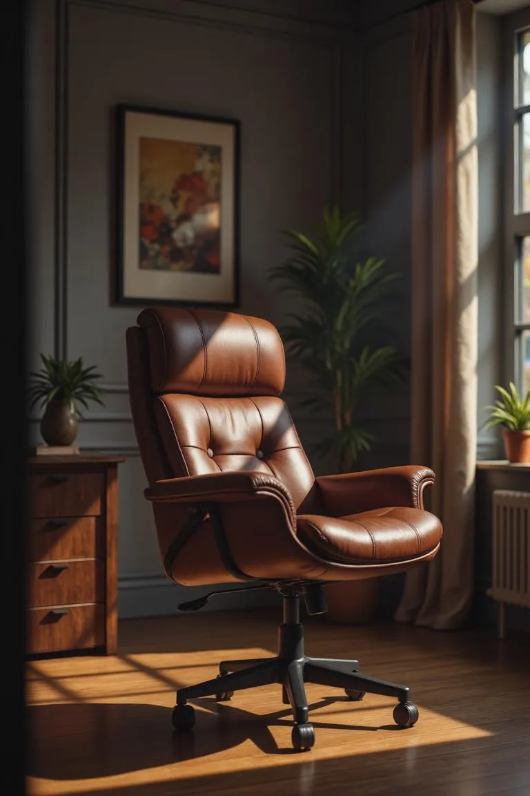 3. Leather Executive Chair