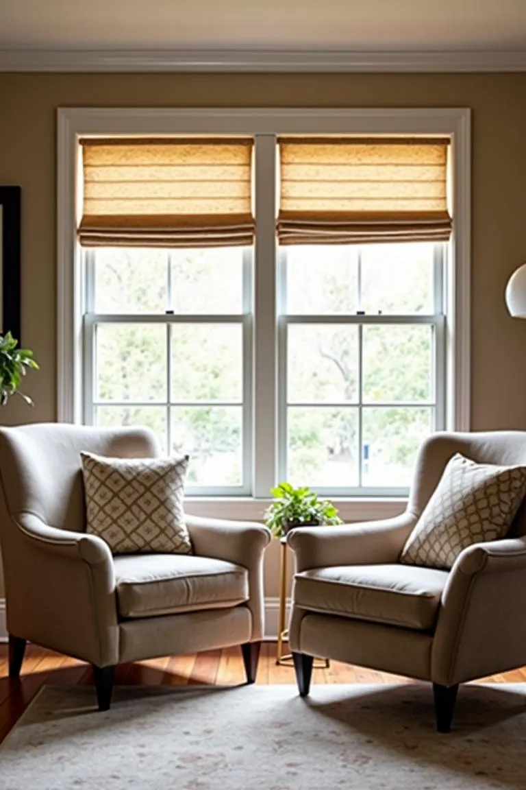 7. Install Window Treatments