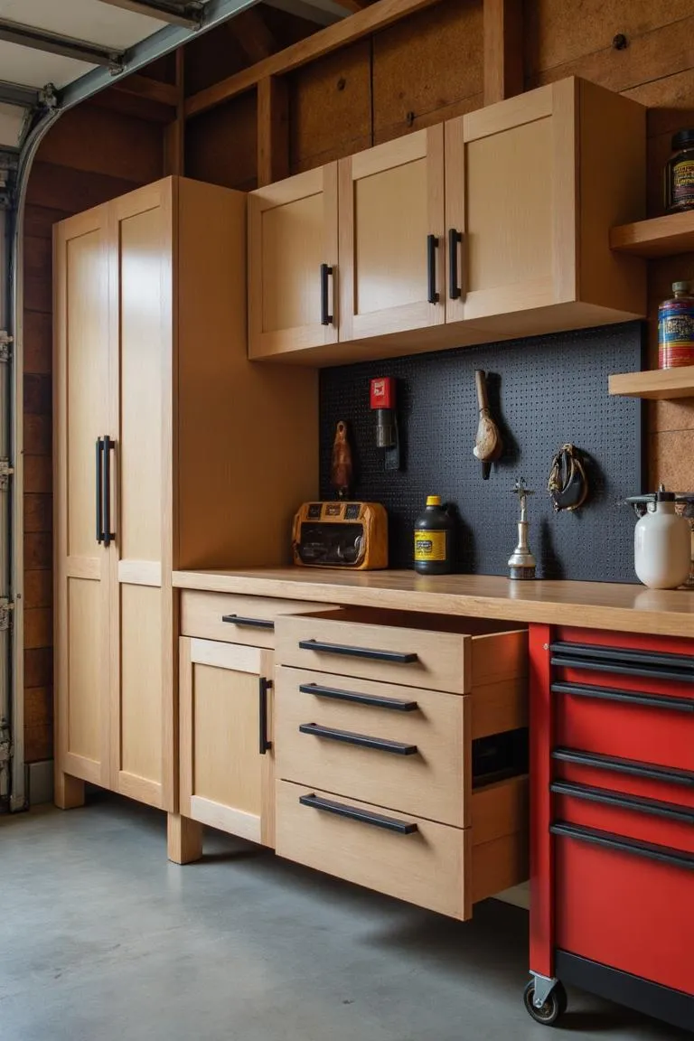 9. Pull-Out Tool Cabinet Design